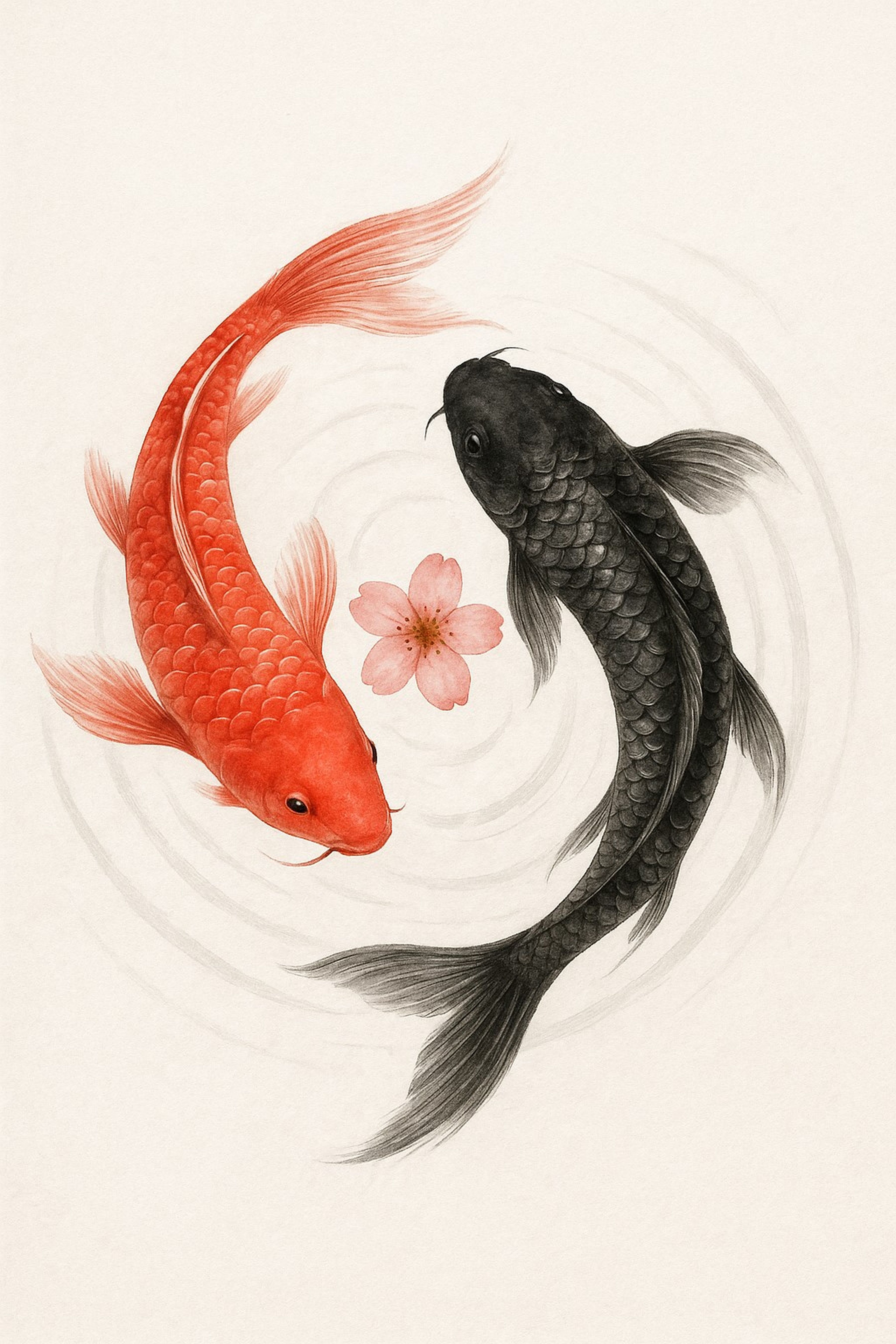 Koi artwork preserved in 2:3 ratio