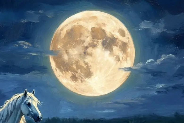 Original: close-up of the moon